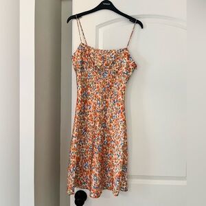 Floral midi dress